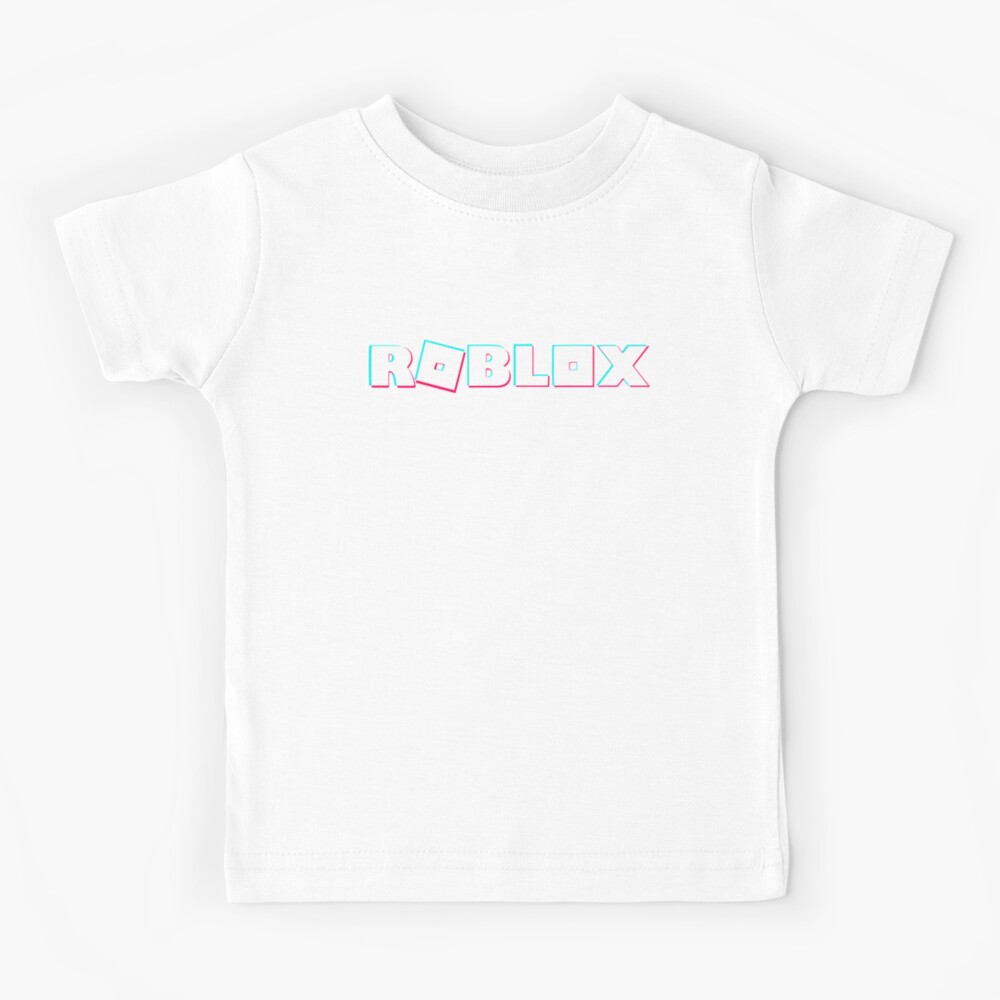 Roblox Tiktok 3d Style Text Kids T Shirt By Stinkpad Redbubble - prestonplayz rainbow fire merch roblox