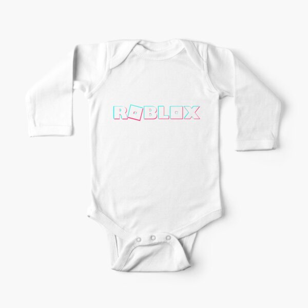 Roblox O Block Minimal Cartoon Cloud Graphic Baby One Piece By Stinkpad Redbubble - roblox tiktok 3d style text poster by stinkpad redbubble