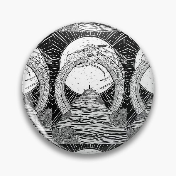 Item preview, Ouroboros / Uroboros - black & white designed and sold by raymie-fenn.