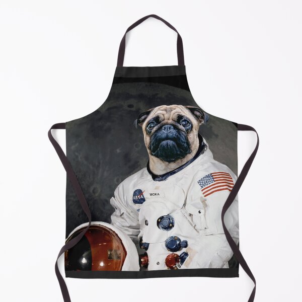 Item preview, Astronaut Dog Pug NASA designed and sold by MOKA META.
