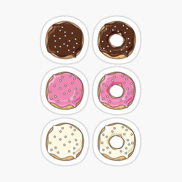 Pearl Donuts Sticker