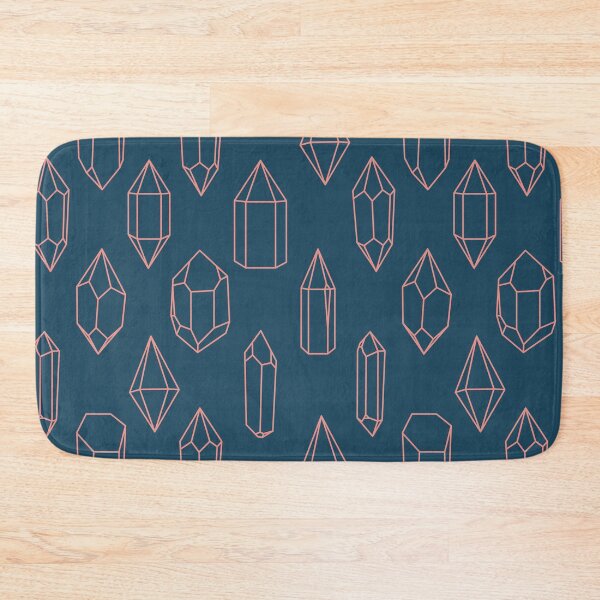 Item preview, Crystals in Blush & Navy  designed and sold by Nostalgia-Trip.