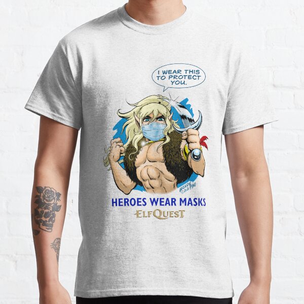 ElfQuest: Heroes Wear Masks Classic T-Shirt
