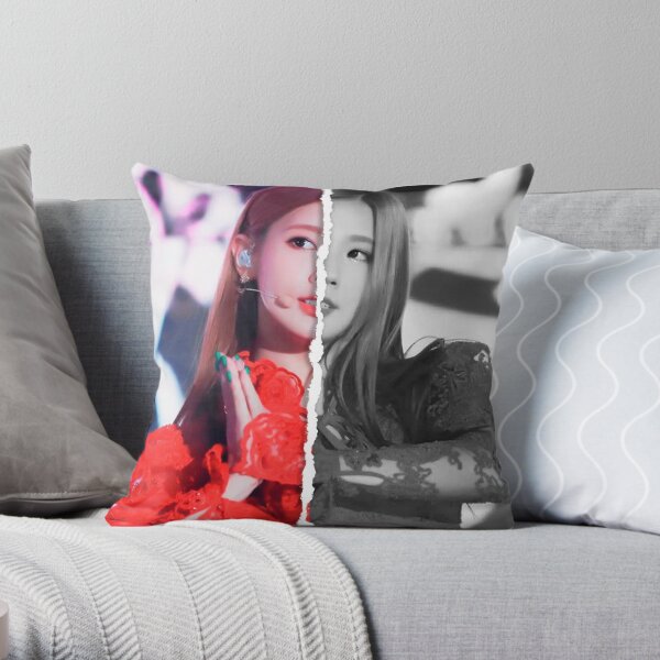 (G) I-DLE Miyeon (Divided Photo) Throw Pillow