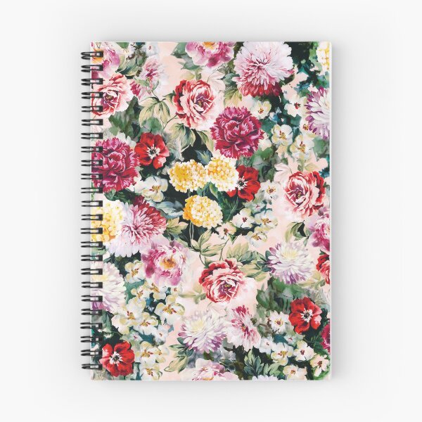 Artikelvorschau, Aquarell-Mischblumen-Muster-Druck entworfen und verkauft von MCMXCV-PROJECT.