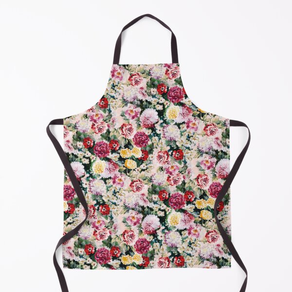 Item preview, Watercolor Mix Flowers Pattern Print designed and sold by MCMXCV-PROJECT.
