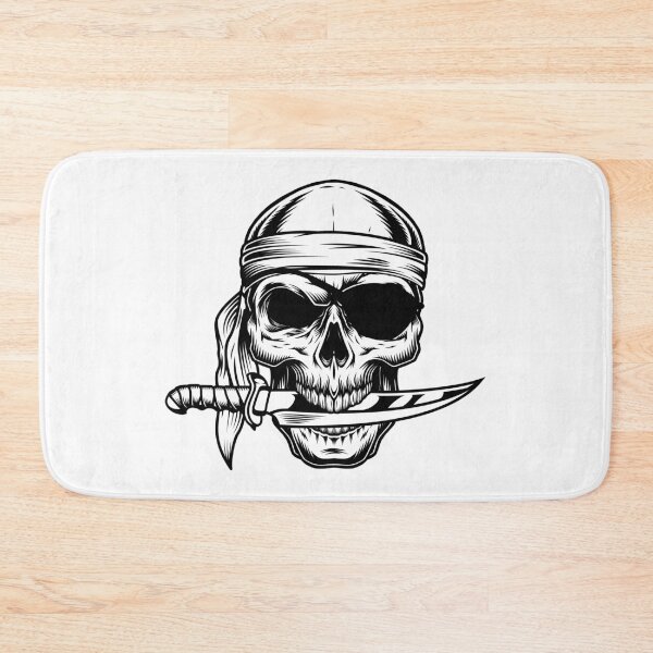 Item preview, Sailor Skull with Knife designed and sold by eDigi-Arts.