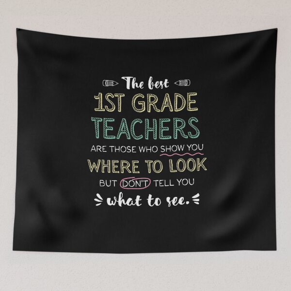 Item preview, The best 1st Grade Teachers Appreciation Gifts - Quote Show you where to look designed and sold by betternotes.