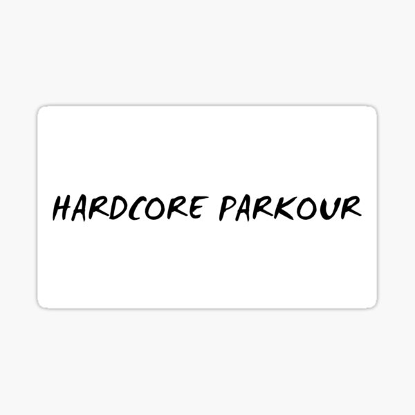 The Office Parkour Stickers Redbubble - white parkour hoodie gloves roblox