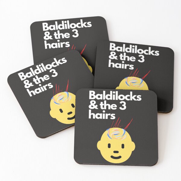 Item preview, Baldilocks & the 3 hairs humour fun design designed and sold by bobla25.