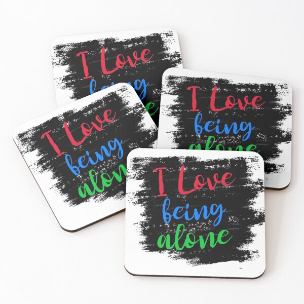 Item preview, I Love Being Alone, Introvert designed and sold by ilovetshirts87.