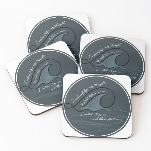 Item preview, Calming Anxiety wave drawing  designed and sold by Jodiecreates.