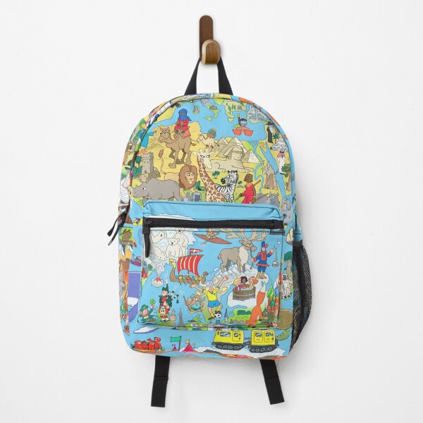 Item preview, Cartoon World Map designed and sold by Planet Urf.