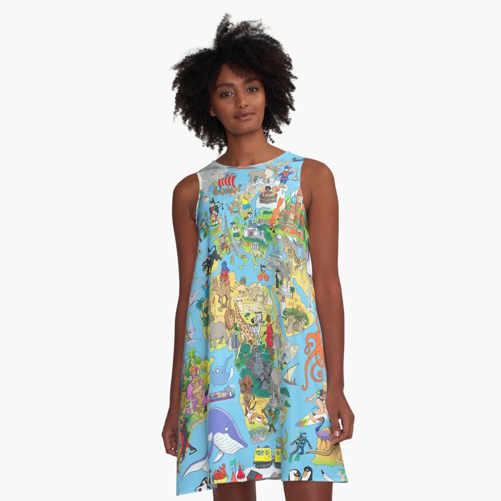 Item preview, A-Line Dress designed and sold by MrChuckles.