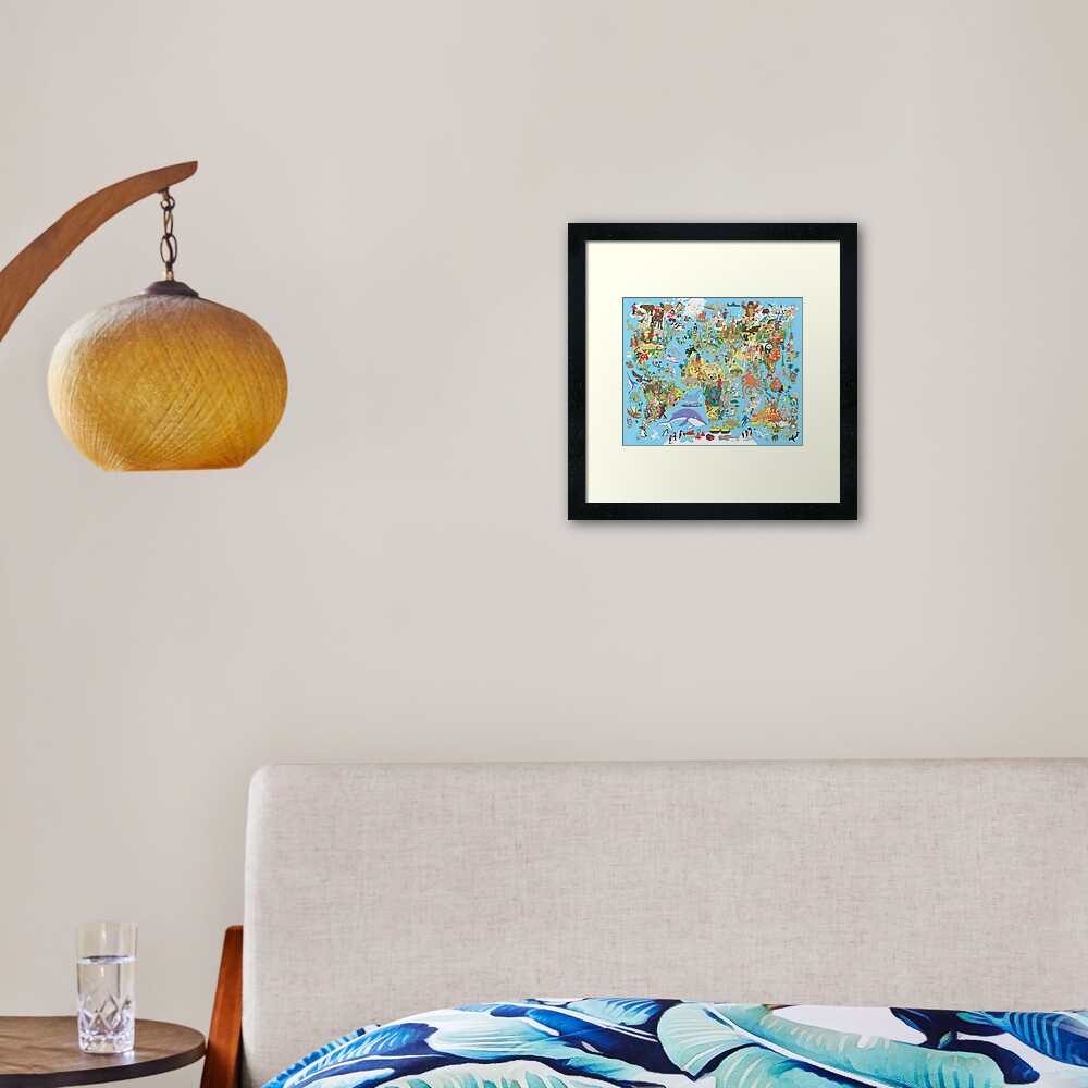Item preview, Framed Art Print designed and sold by MrChuckles.