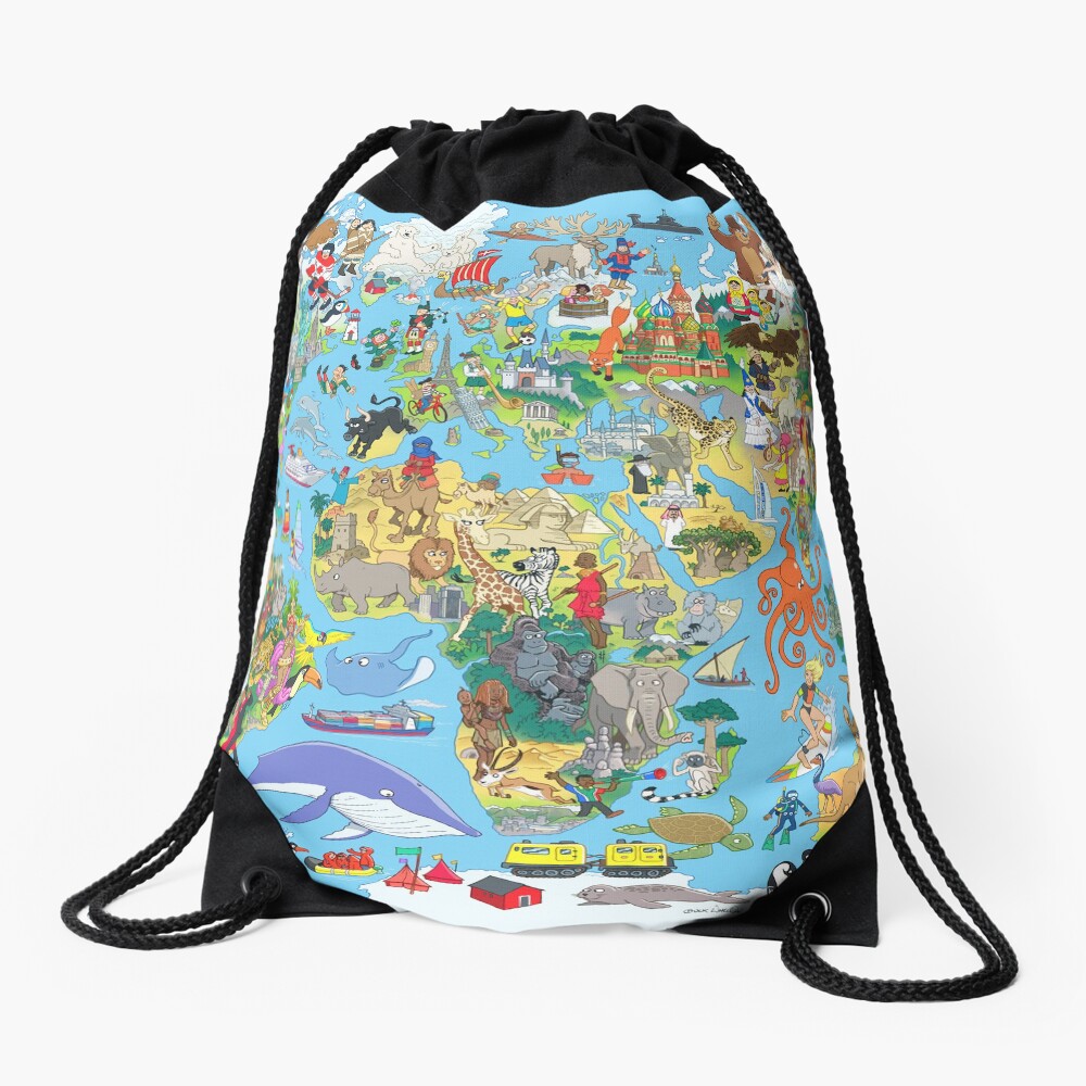 Item preview, Drawstring Bag designed and sold by MrChuckles.