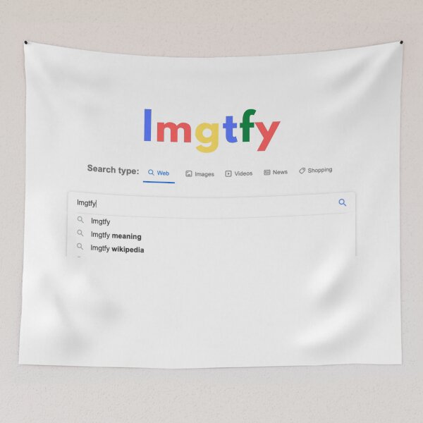 Item preview, lmgtfy - Convenient Search designed and sold by sillyaprons.