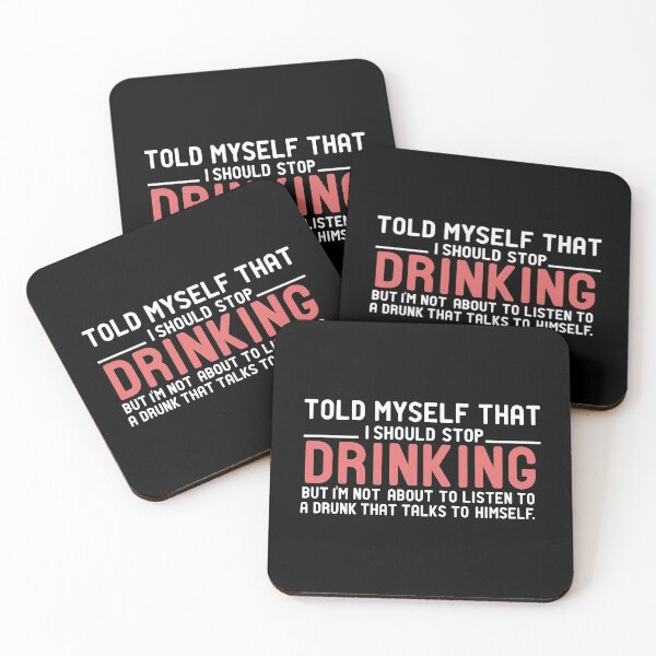 Item preview, Feelin happy I Told Myself That I Should Stop Drinking Party Humor Sarcastic Funny  designed and sold by alipapi.