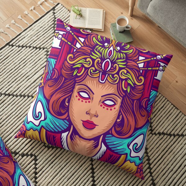 Geisha Koï Coussin de sol