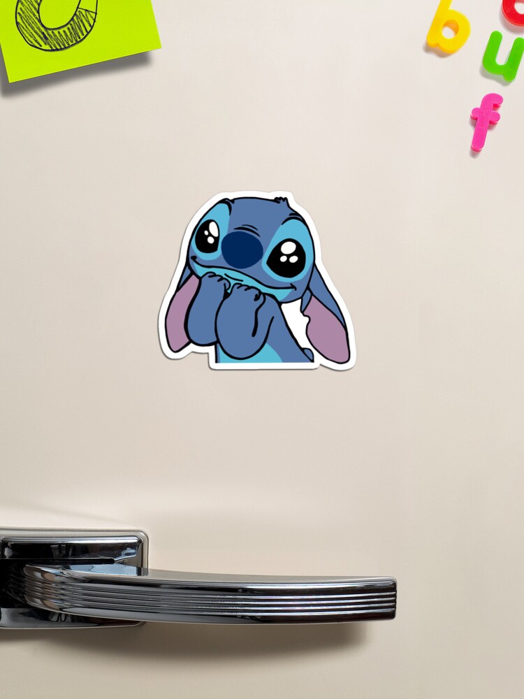 Disney's Stitch From Lilo and Stitch Annual Pass Holder Car Magnet or  Sticker Fan-art Inspired Magnet 