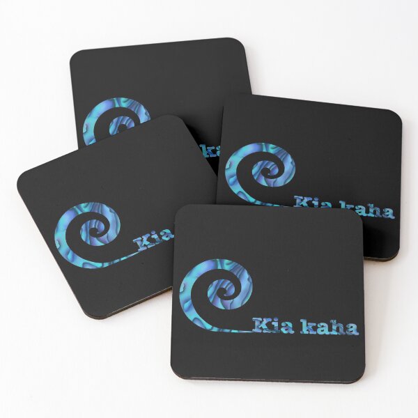 Item preview, Kia kaha koru wave designed and sold by Mayakiwi.
