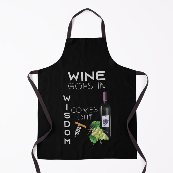 Item preview, Wine Goes In - Wisdom Comes Out designed and sold by ColorfulMystic.