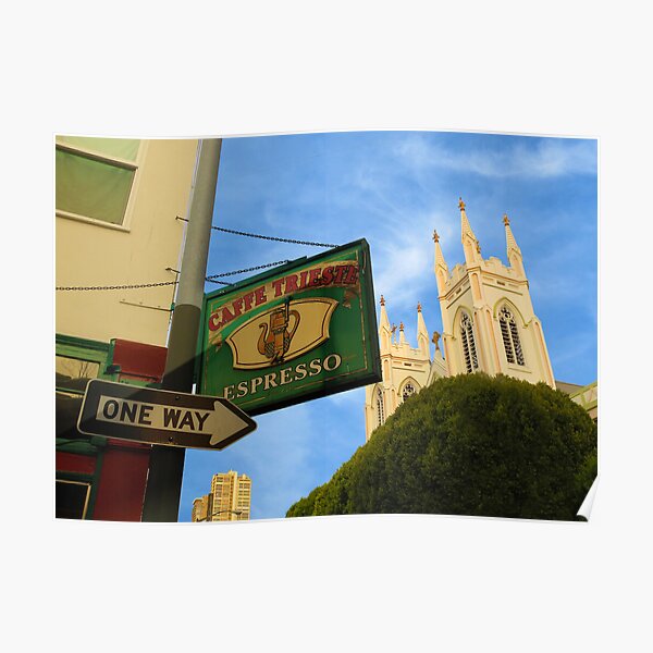 Caffe Trieste Poster
