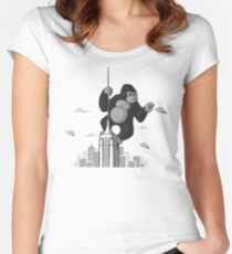 Playing with planes Women's Fitted Scoop T-Shirt
