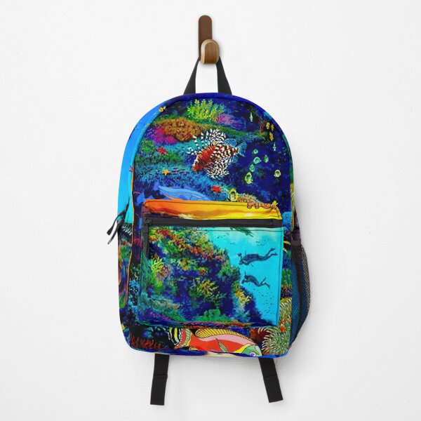 Item preview, "QUEENSLAND AUSTRALIA" Great Barrier Reef Travel Print designed and sold by posterbobs.