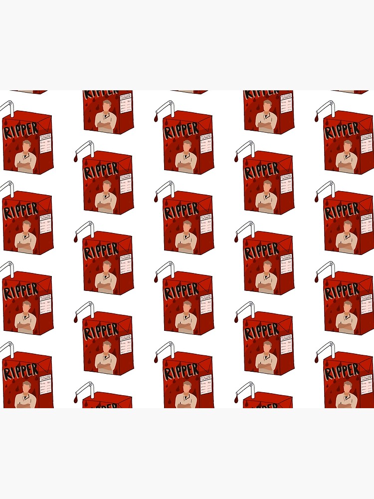 "Ripper (Stefan Salvatore) Blood Box TVD" Throw Blanket for Sale by