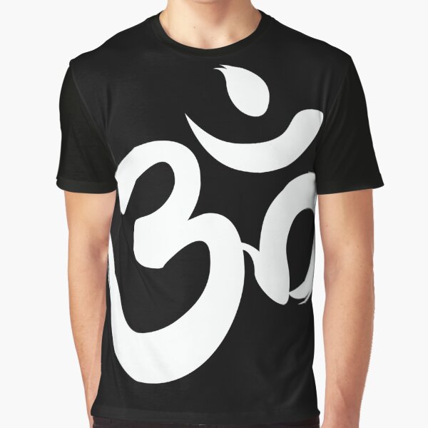 ohm white Graphic T-Shirt