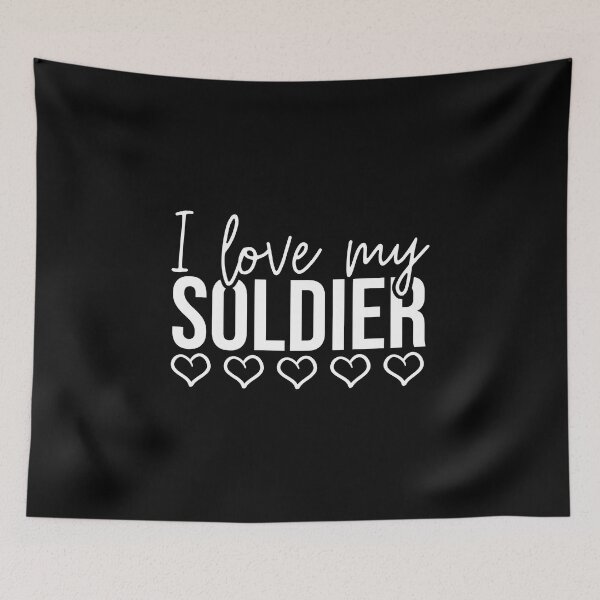 Item preview, I Love My Soldier PROUD VETERAN WIFE Military Vet Girlfriend product designed and sold by nikkidawn74.