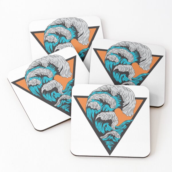 Item preview, The great blue waves designed and sold by Fafl-Studio.