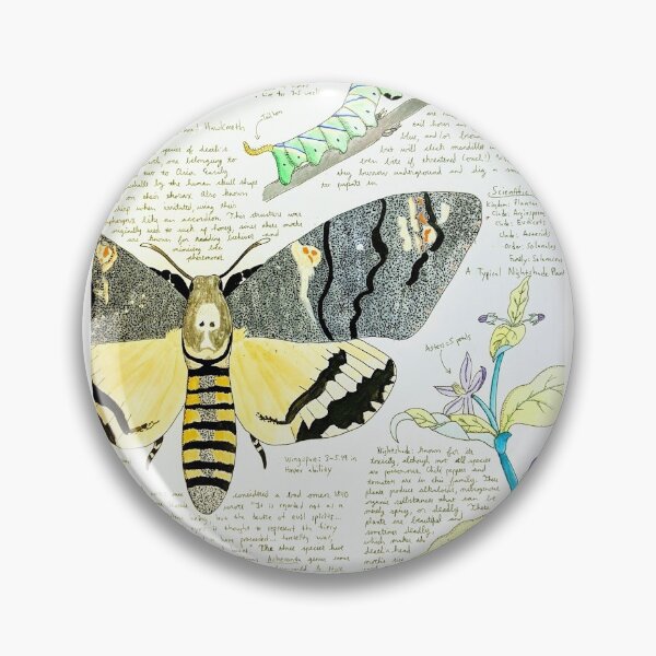 Item preview, Death's Head Hawkmoth Field Journal designed and sold by JaimeWinchester.