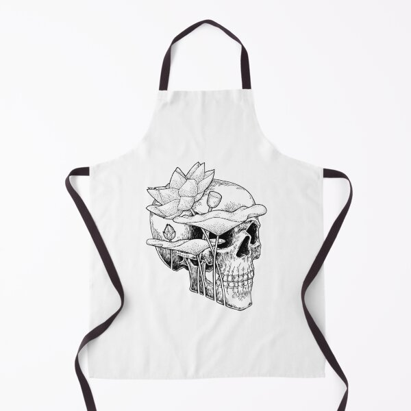 Item preview, Lotus Water Lily Skull - Perspective designed and sold by eDigi-Arts.