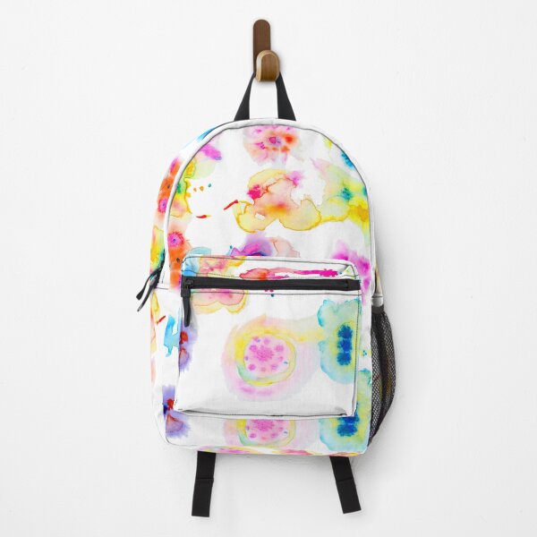 Aperçu de l'œuvre Hippy Chick - Fleurs abstraites créée et vendue par Claire Wiley.