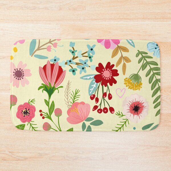 Item preview, Flowers On Cream designed and sold by BhARTi Taylor.