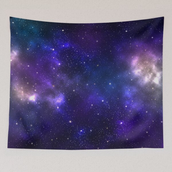 Item preview, Blue and violet galaxy with stars designed and sold by FocusAndFlow.