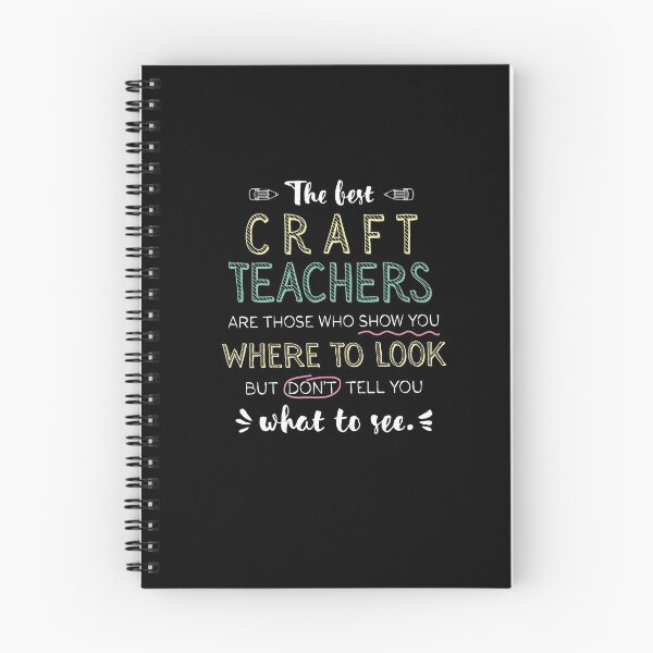 Item preview, The best Craft Teachers Appreciation Gifts - Quote Show you where to look designed and sold by betternotes.