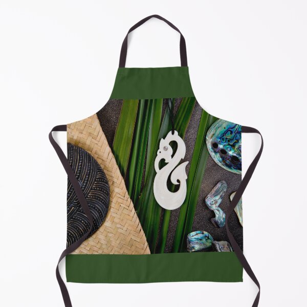 Item preview, NZ Maori Culture Theme - Bone Manaia And Paua designed and sold by Nicolette Neish.