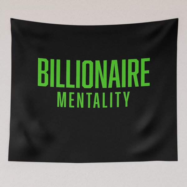 Item preview, Billionaire Mentality, Hustle, Get Money designed and sold by HustleLife.