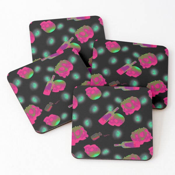 Item preview, Neon fairies Pattern designed and sold by VeninDore.