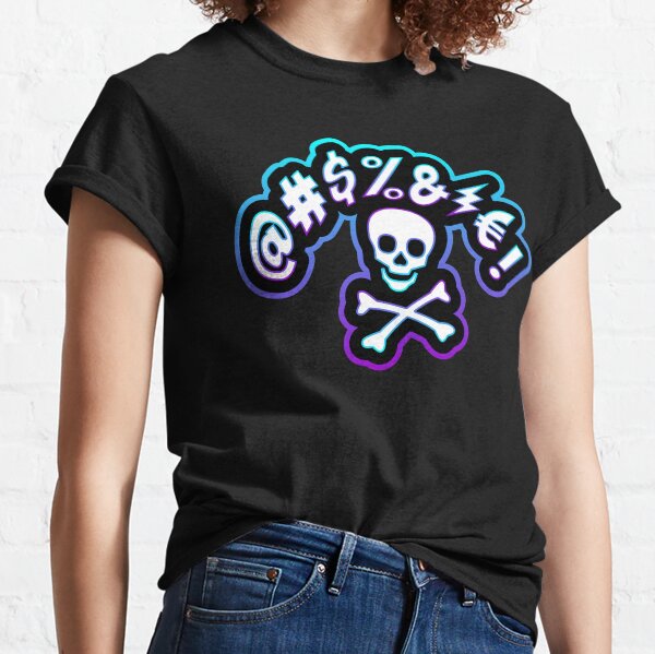 foul words cursing mouth Classic T-Shirt