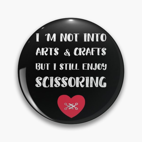 Arts And Crafts Pins and Buttons for Sale