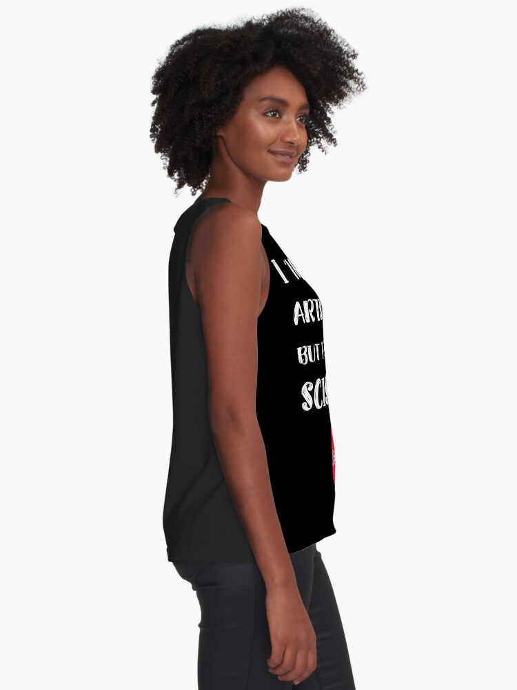 Im Not Into Arts And Crafts But I Enjoy Scissoring Tribadism Sleeveless Top By H44k0n Redbubble