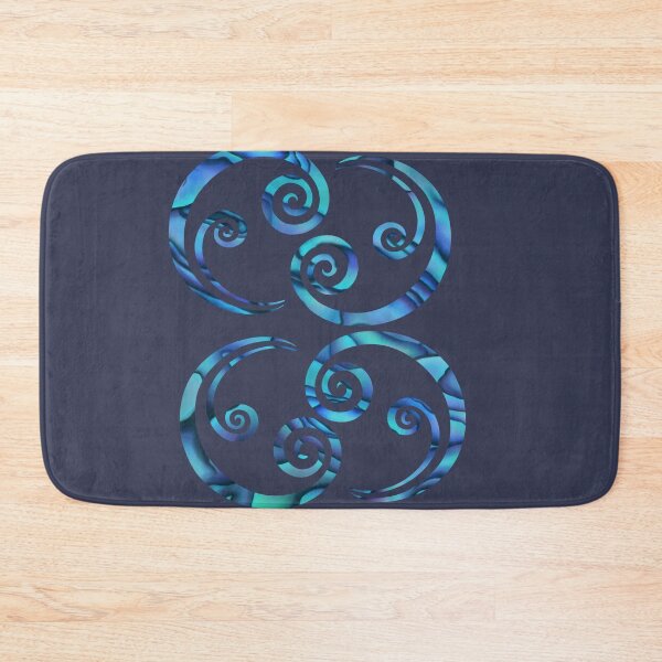 Item preview, Double koru paua designed and sold by Mayakiwi.