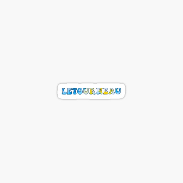 Item preview, LeTourneau University tie-dye sticker designed and sold by stickerskool.