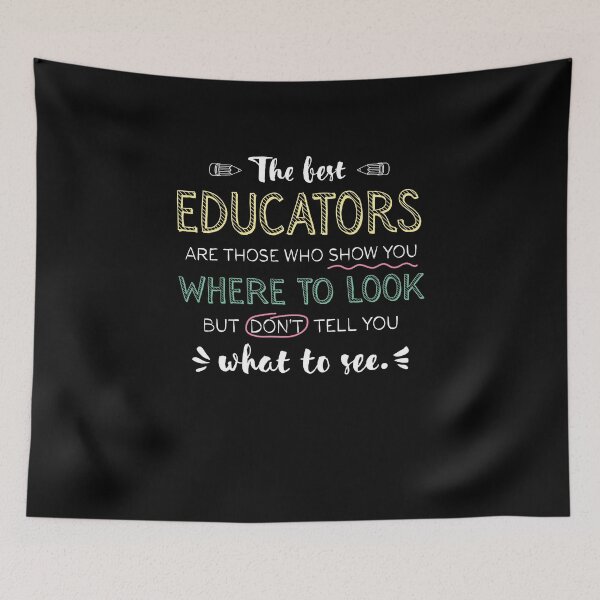 Item preview, The best Educators Appreciation Gifts - Quote Show you where to look designed and sold by betternotes.
