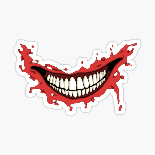 Murder Clown Stickers Redbubble - classicblood to death roblox