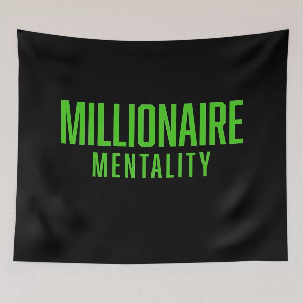 Item preview, Millionaire Mentality, Hustle, Get Money designed and sold by HustleLife.